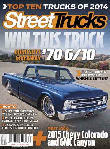 Street Trucks issue January 2015