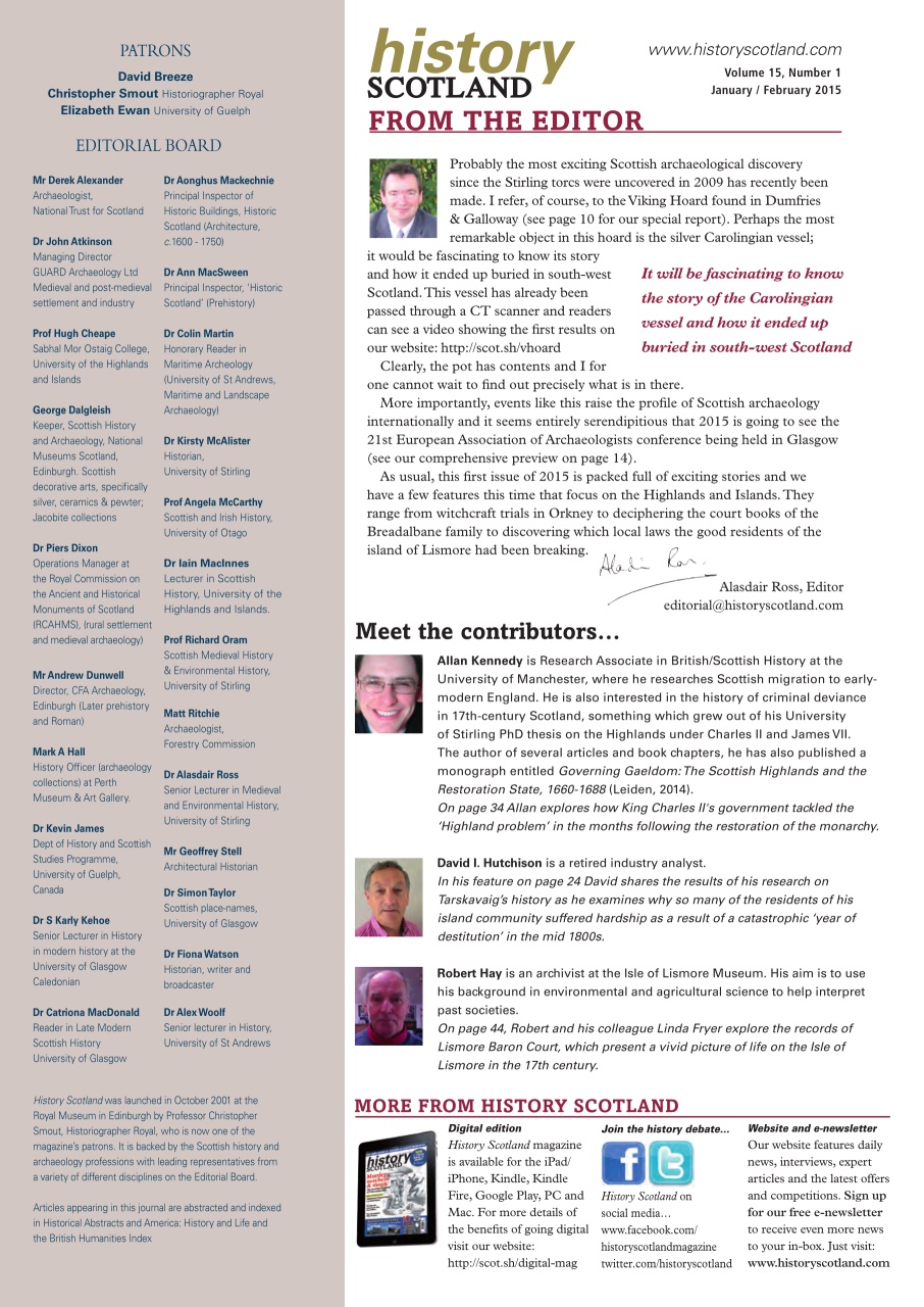 History Scotland Preview Pages