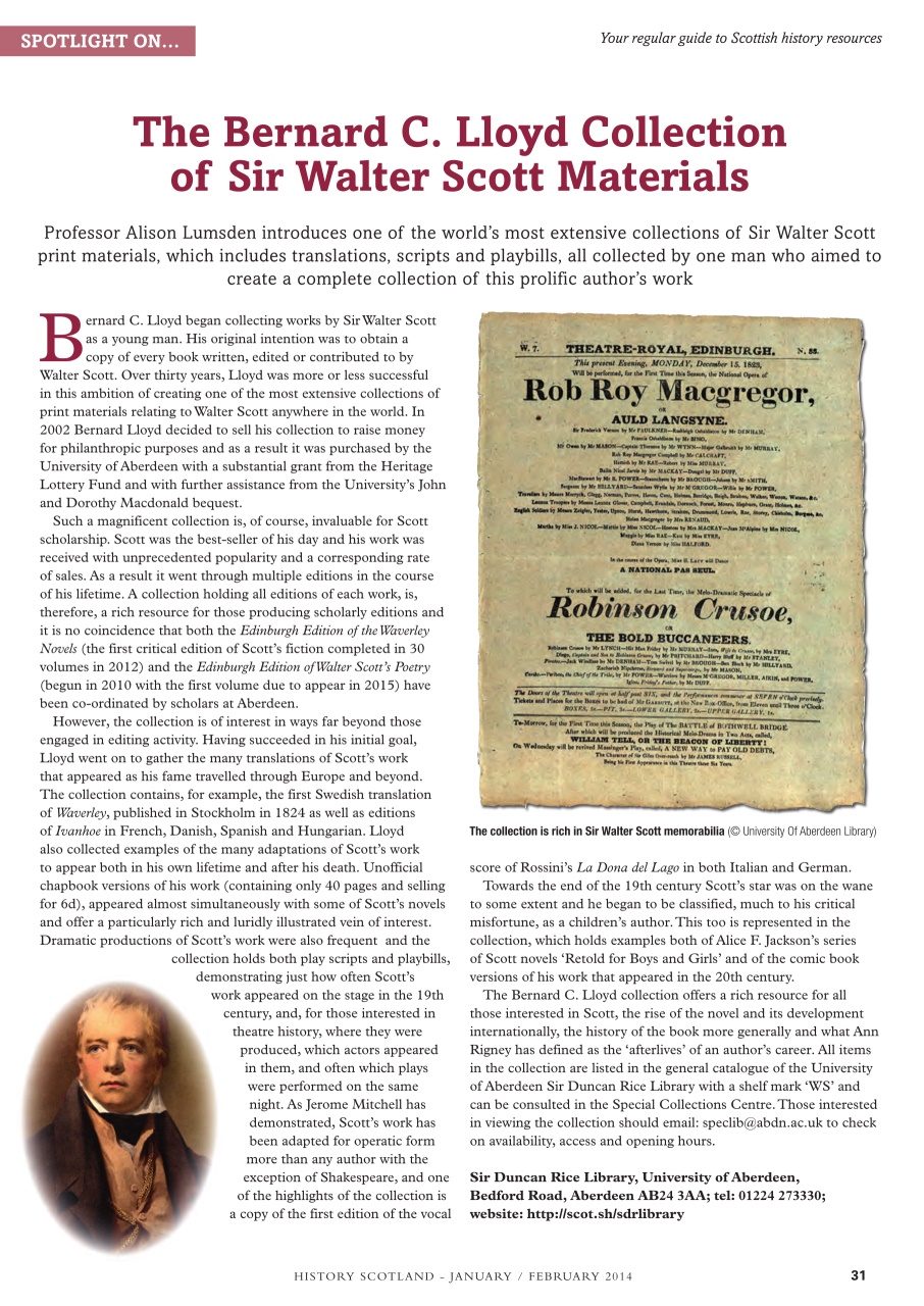 History Scotland Preview Pages