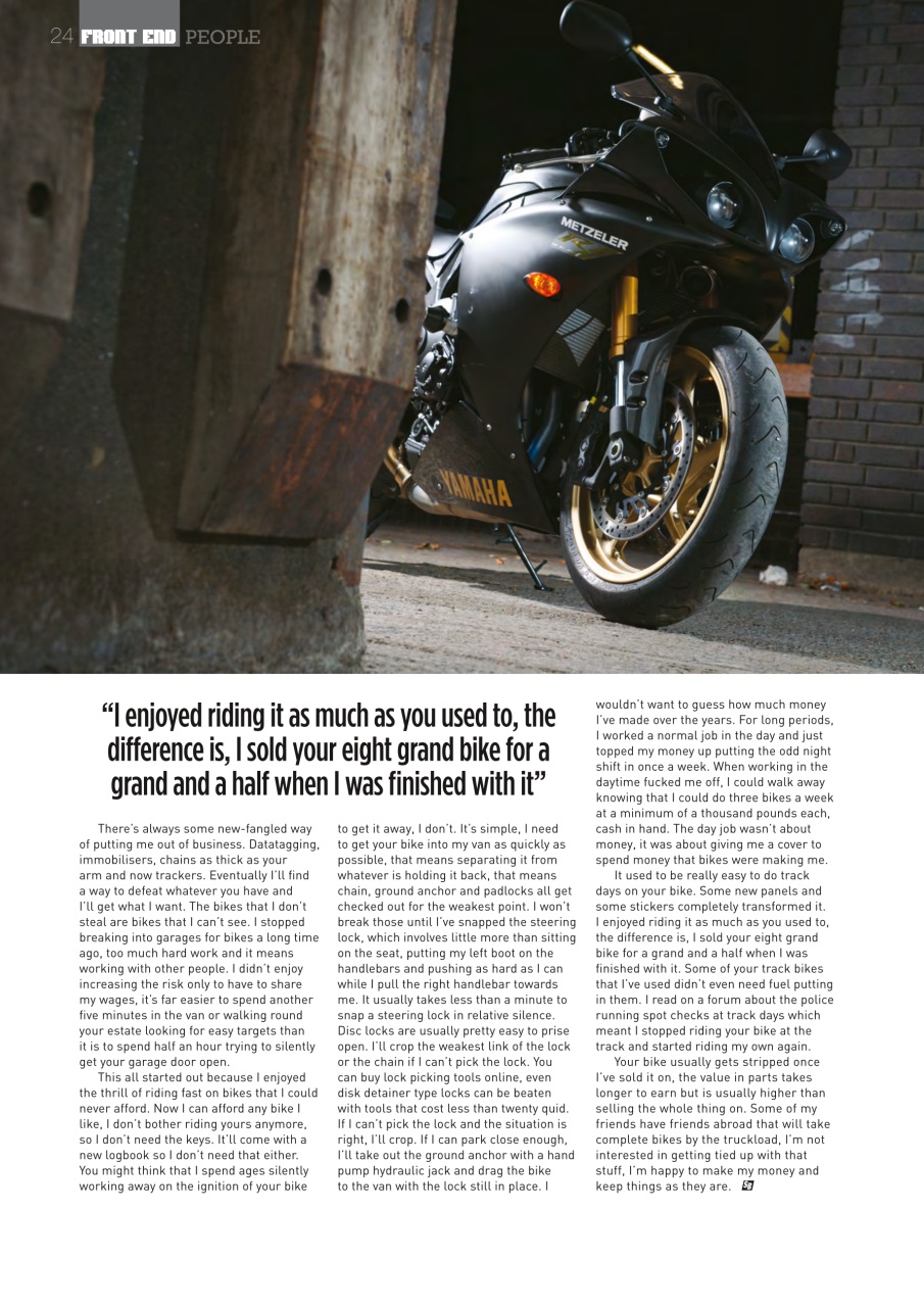 Superbike Magazine Preview Pages