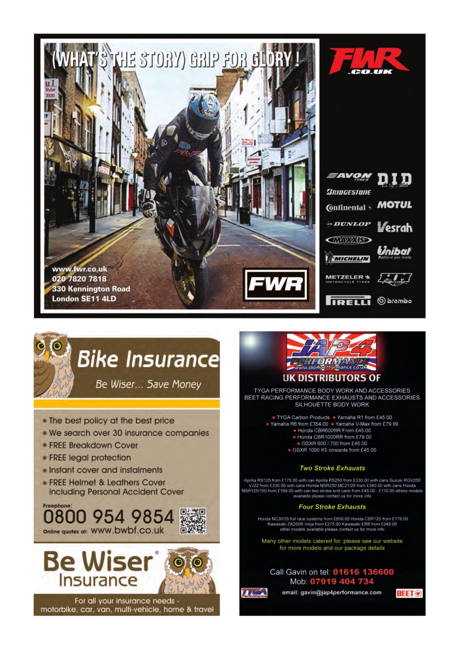 Superbike Magazine Preview Pages