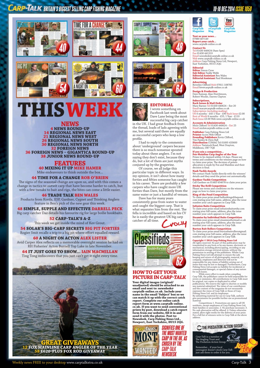 Carp-Talk Preview Pages