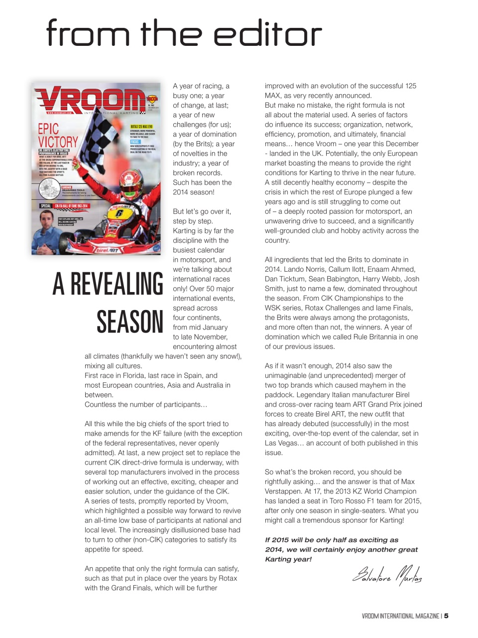 Vroom International Preview Pages