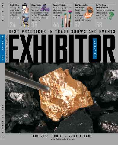 EXHIBITOR Magazine issue December 2014