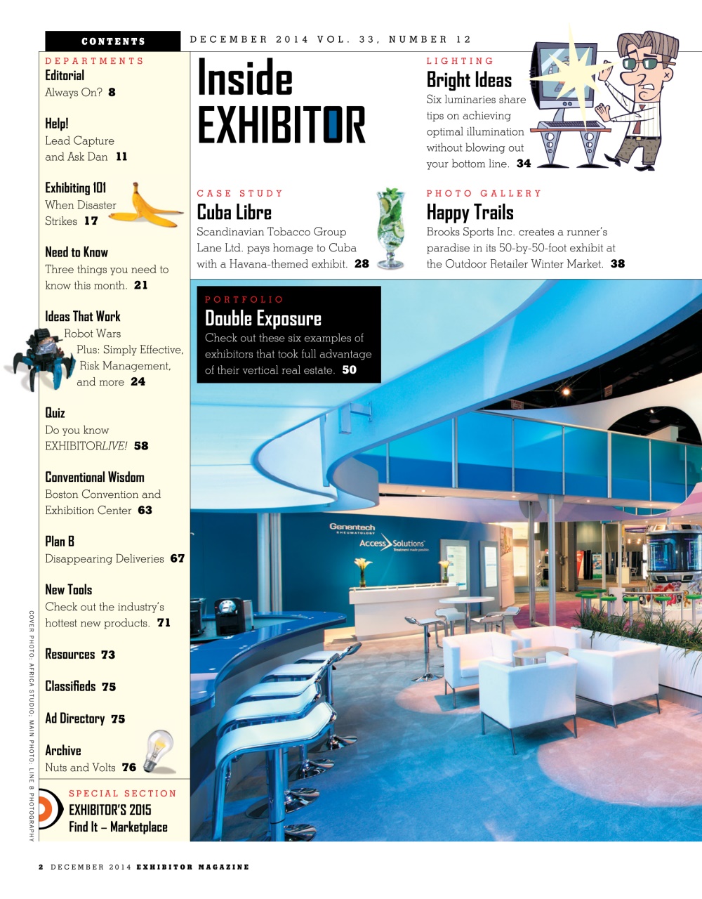 EXHIBITOR Magazine Preview Pages