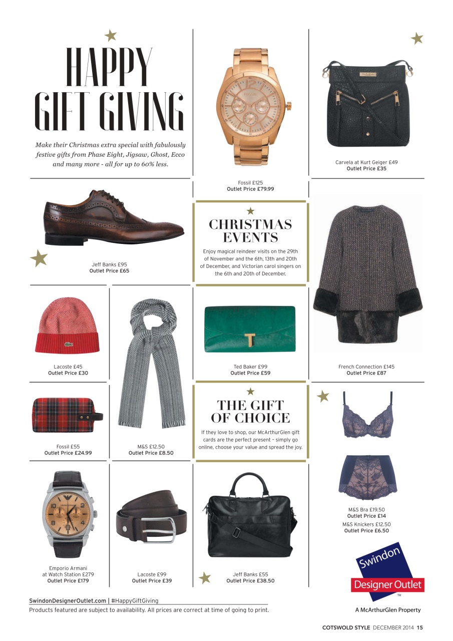 Cotswold Style Preview Pages