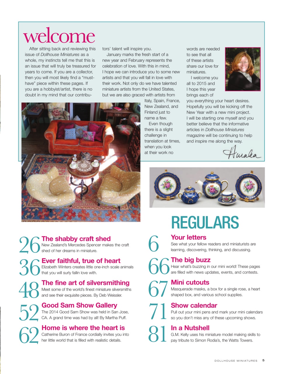 Dollhouse Miniatures Preview Pages