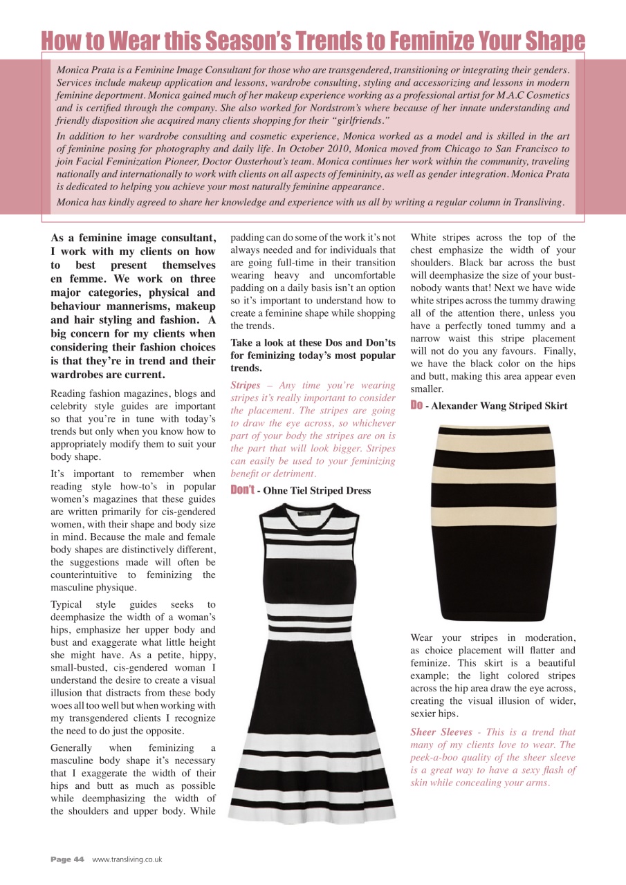 Transliving Magazine Preview Pages