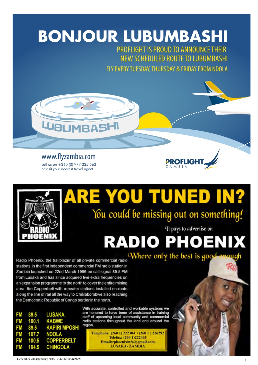 The Bulletin & Record Preview Pages