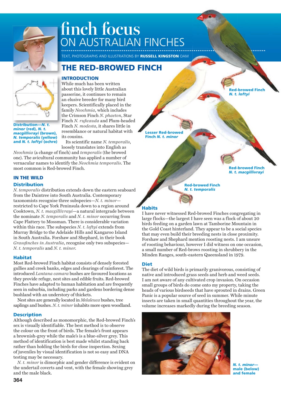 Australian Birdkeeper Magazine Preview Pages