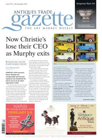 Antiques Trade Gazette issue ATG Issue 2170