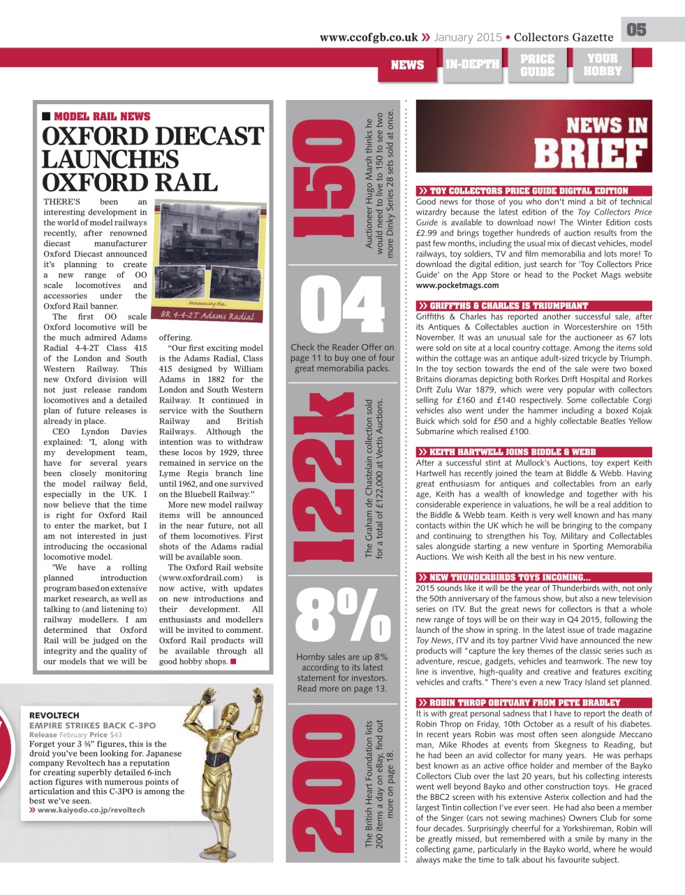 Collectors Gazette Preview Pages