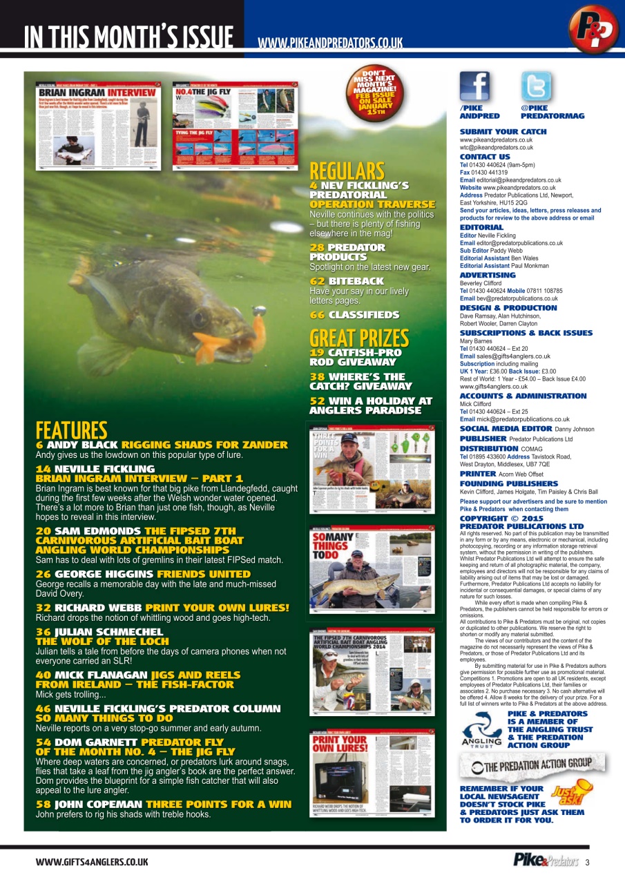 Pike & Predators Preview Pages