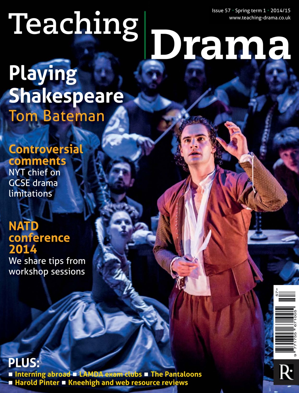 Drama and Theatre Preview Pages