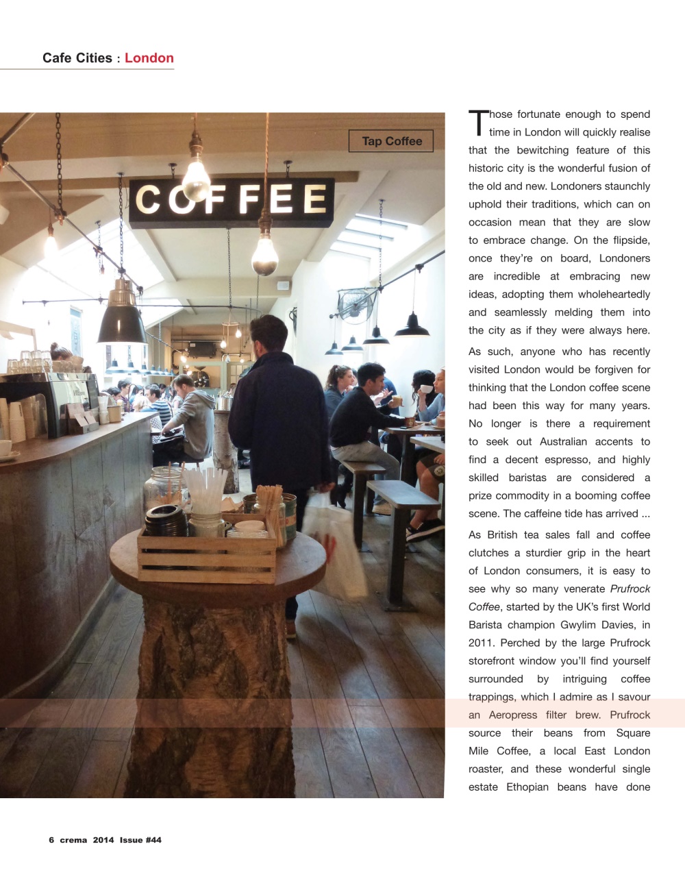 Crema Magazine Preview Pages