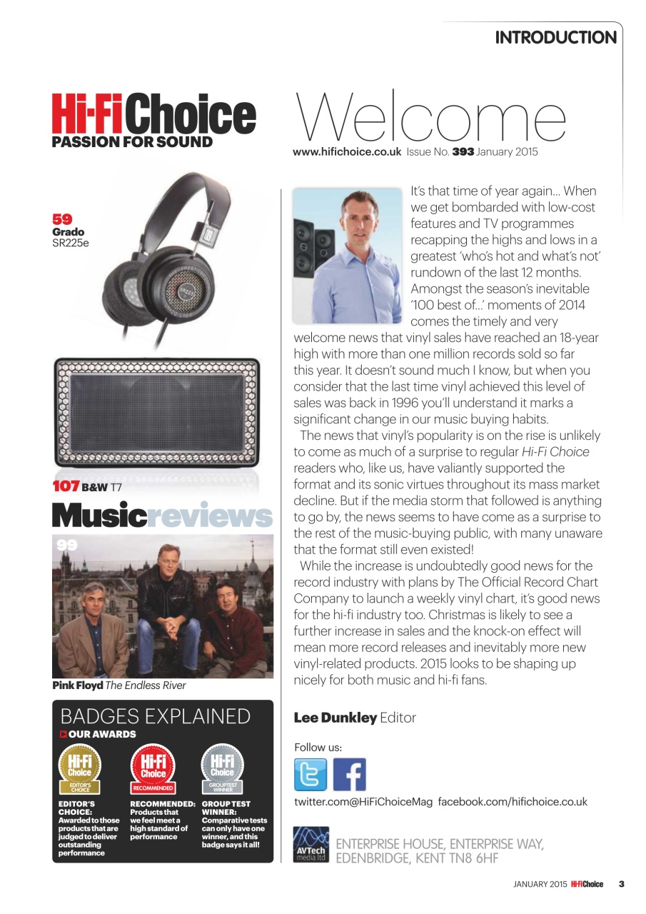 Hi-Fi Choice Preview Pages