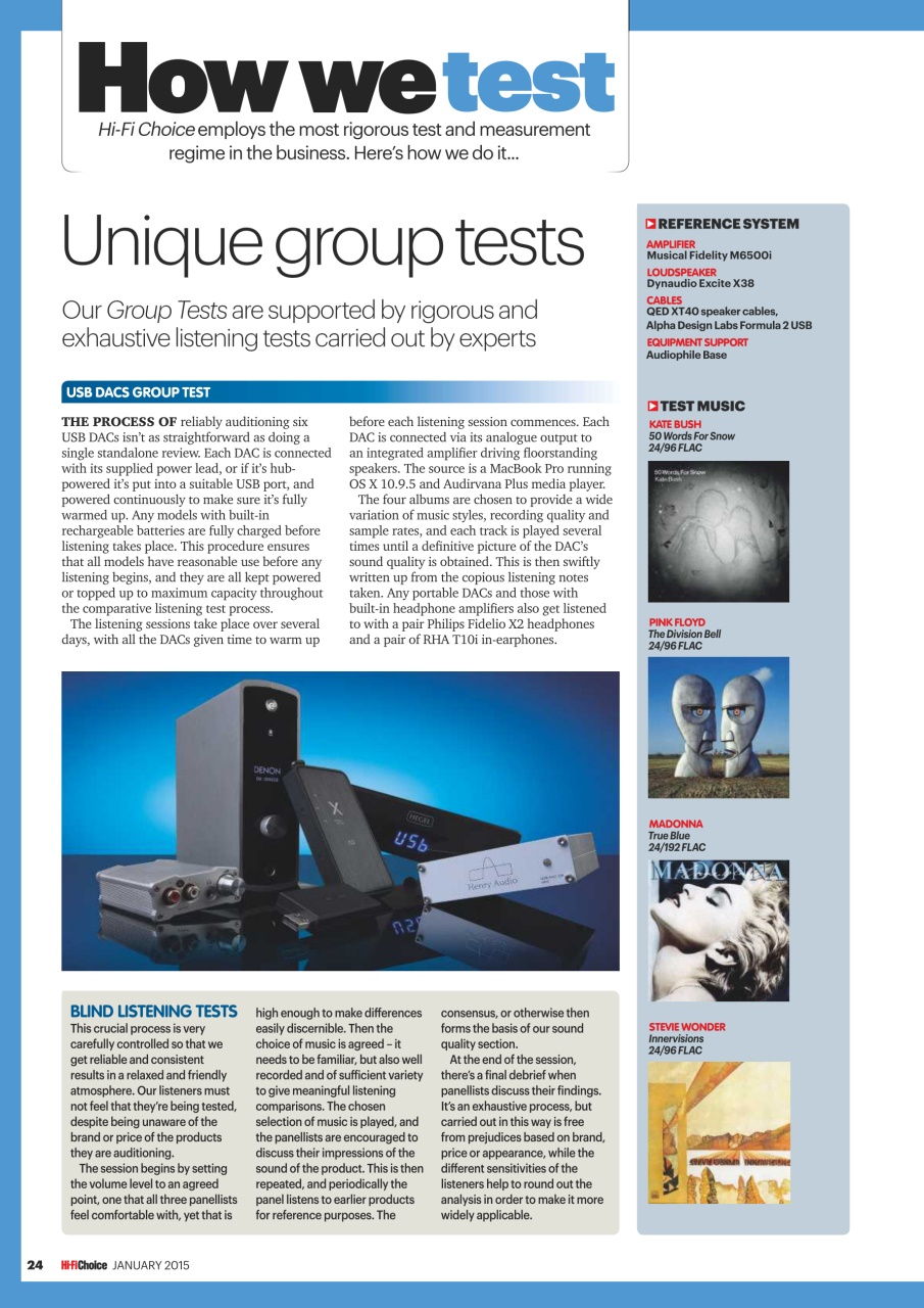 Hi-Fi Choice Preview Pages