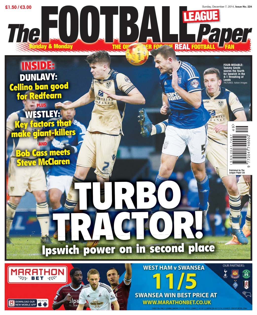 The Football League Paper Preview Pages