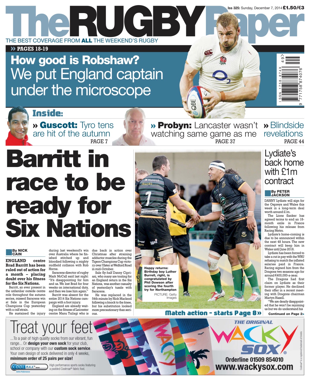 The Rugby Paper Preview Pages