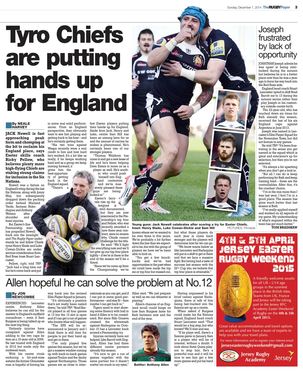 The Rugby Paper Preview Pages