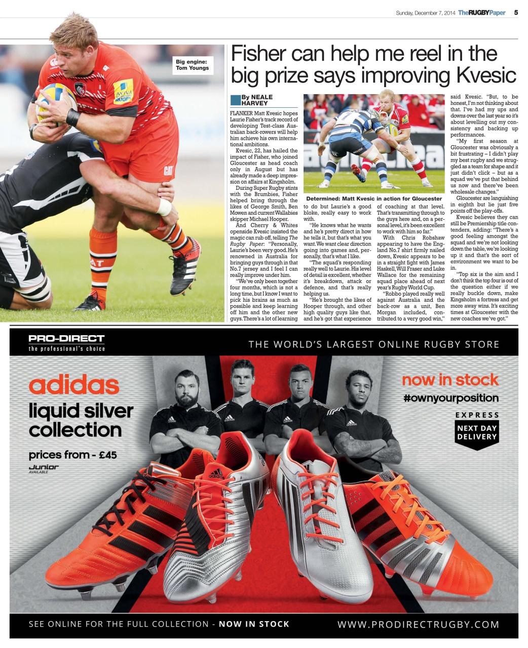 The Rugby Paper Preview Pages