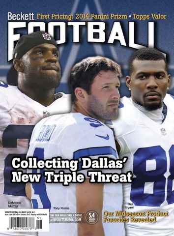 Beckett Football Magazine issue January 2015
