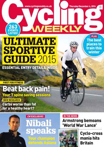 Cycling Weekly issue 4th December 2014