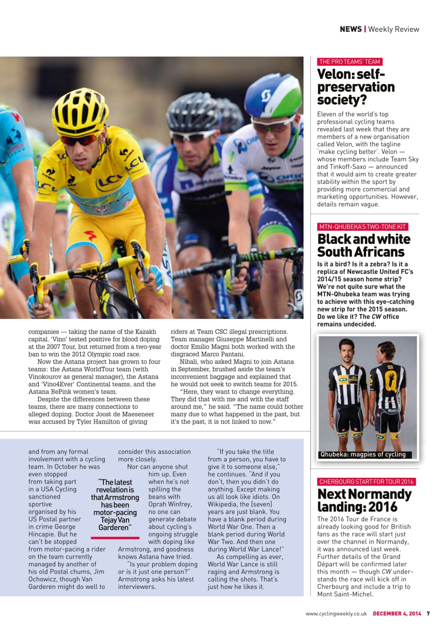 Cycling Weekly Preview Pages