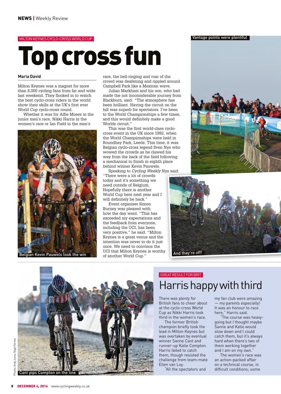 Cycling Weekly Preview Pages
