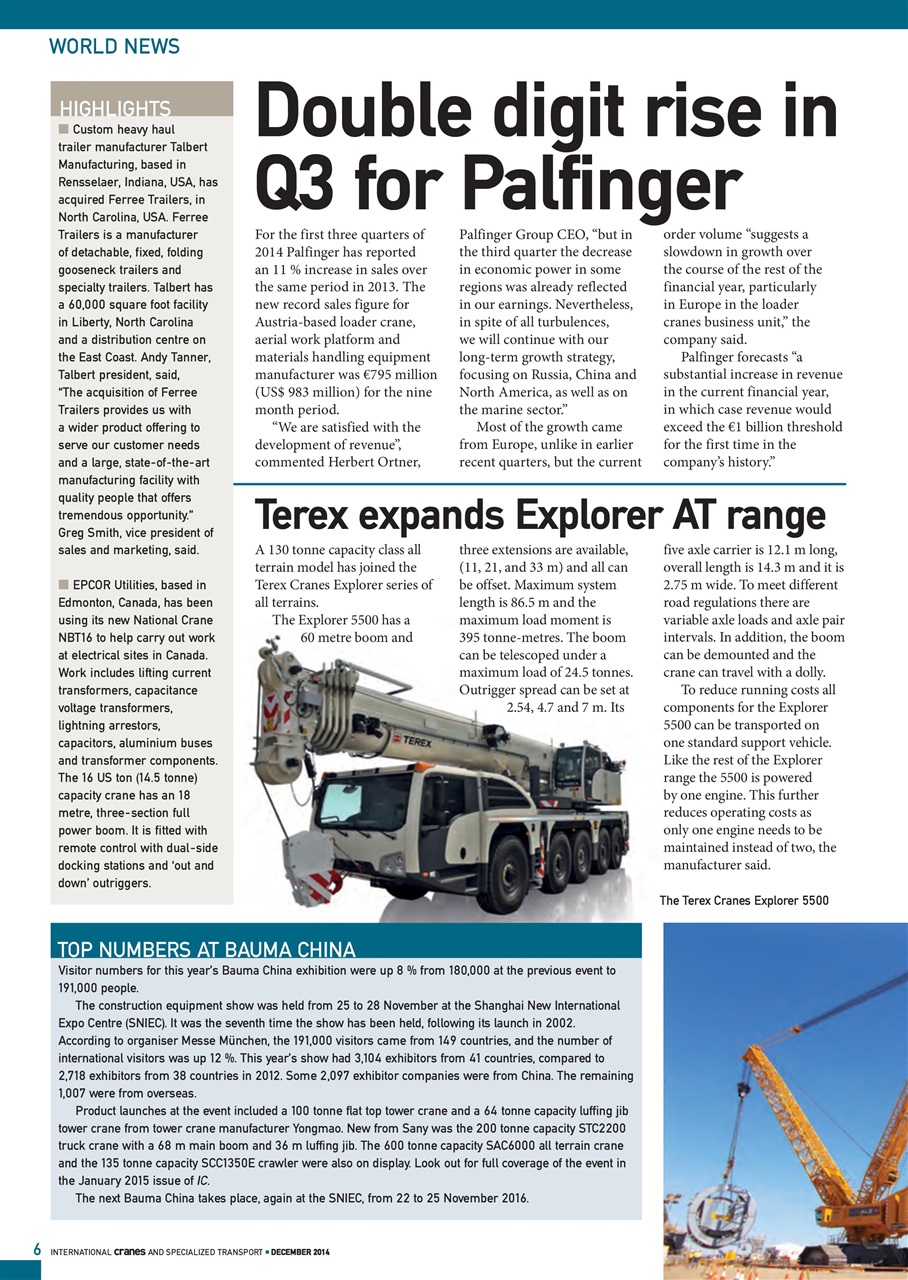 Int. Cranes and Specialized Transp Preview Pages