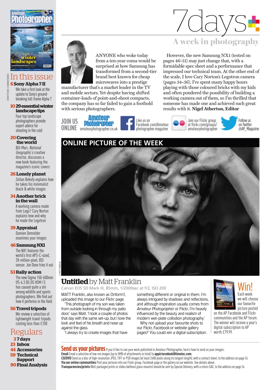 Amateur Photographer Preview Pages