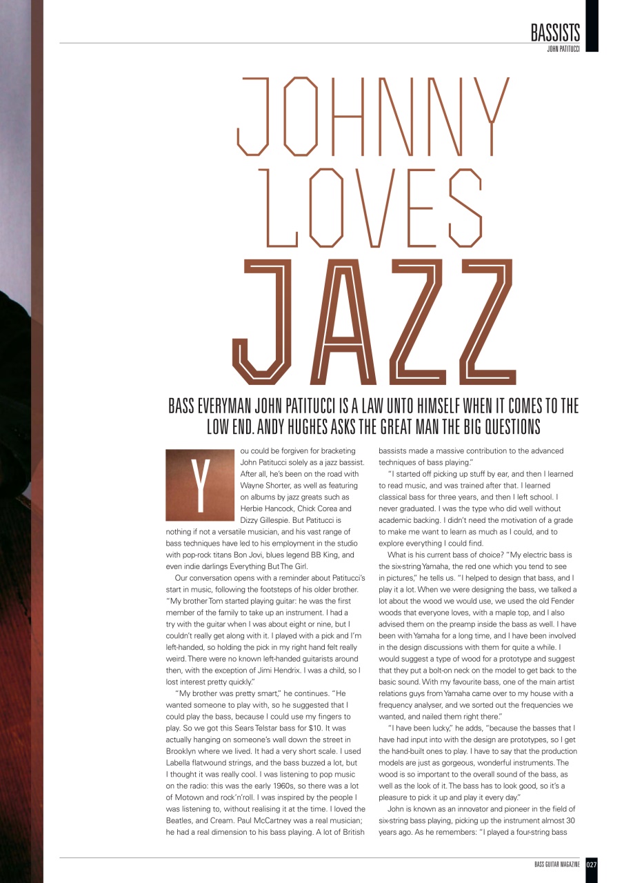 Bass Player UK Preview Pages