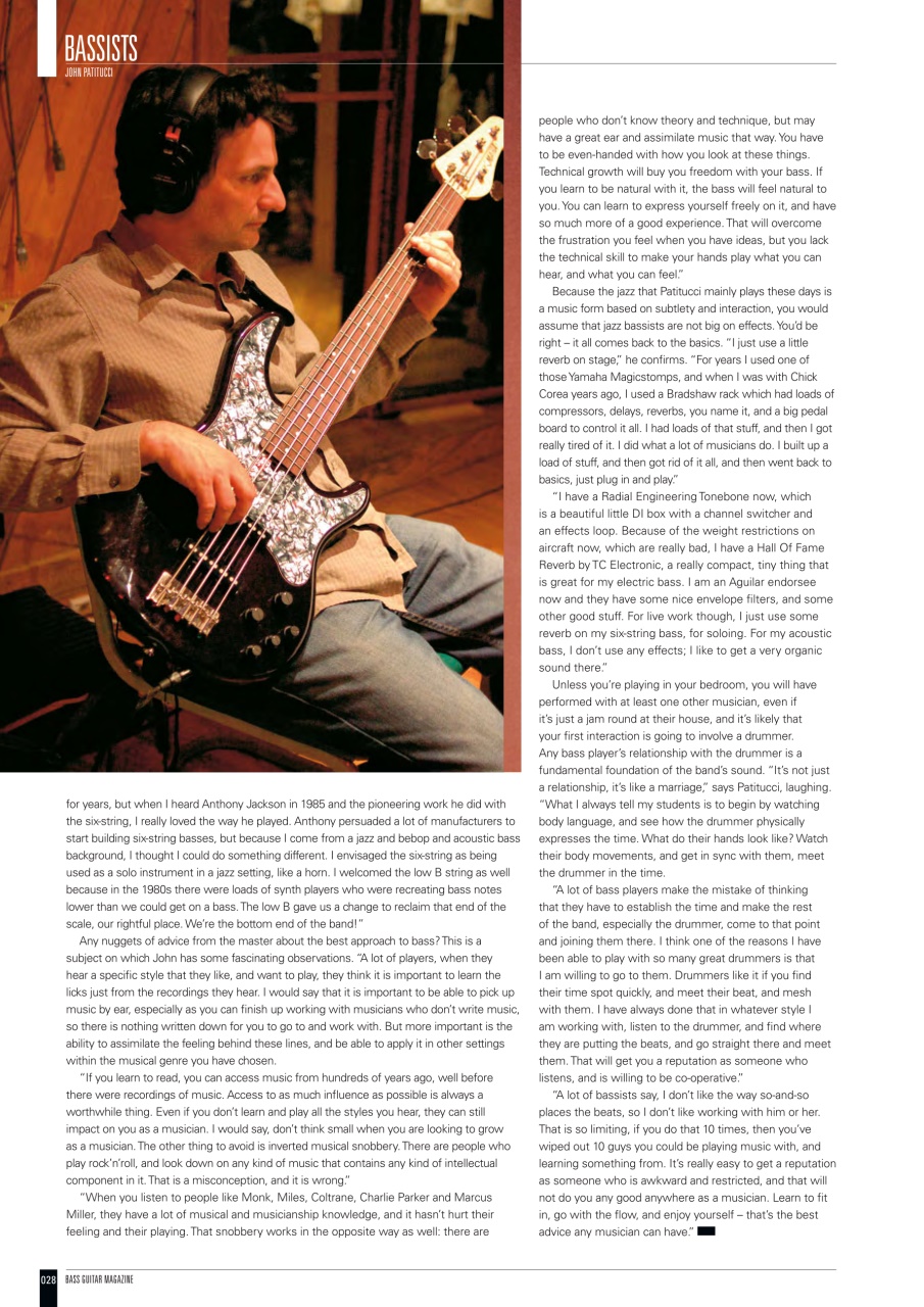 Bass Player UK Preview Pages