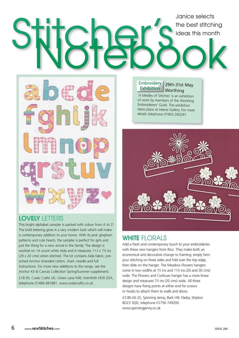 New Stitches Preview Pages