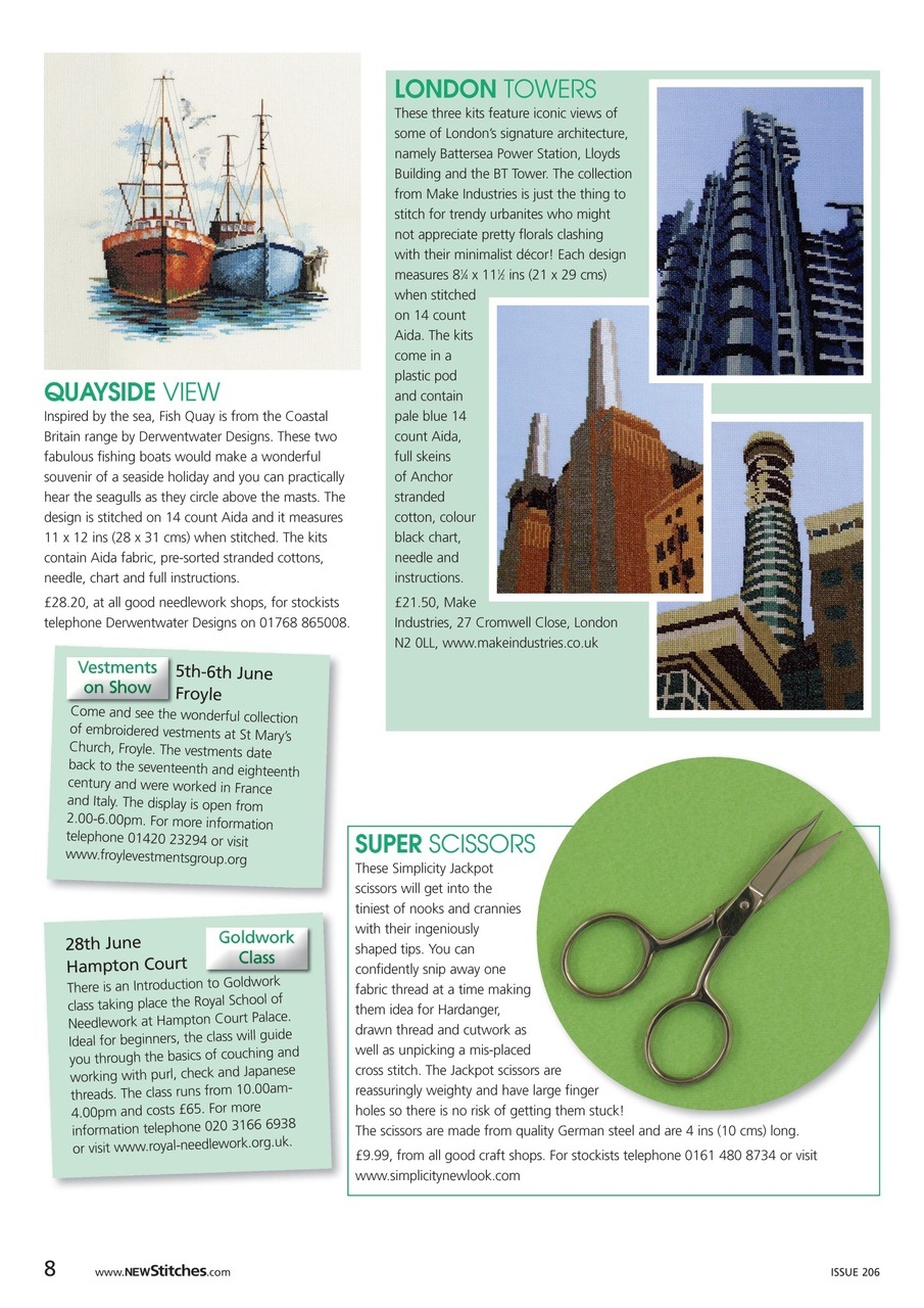 New Stitches Preview Pages