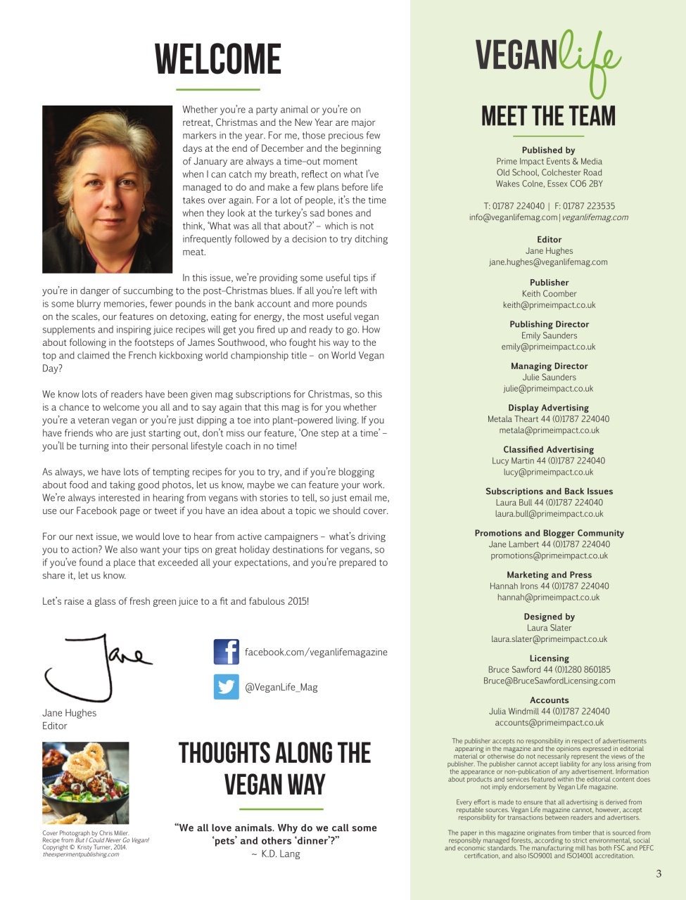 Vegan Life Preview Pages