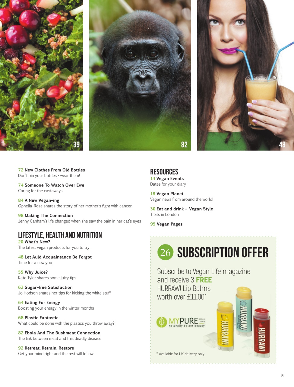 Vegan Life Preview Pages