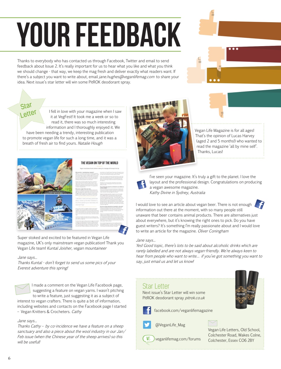 Vegan Life Preview Pages