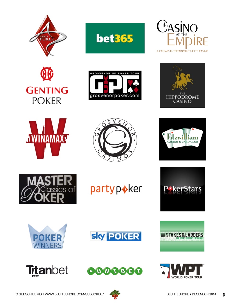 Bluff Europe Preview Pages