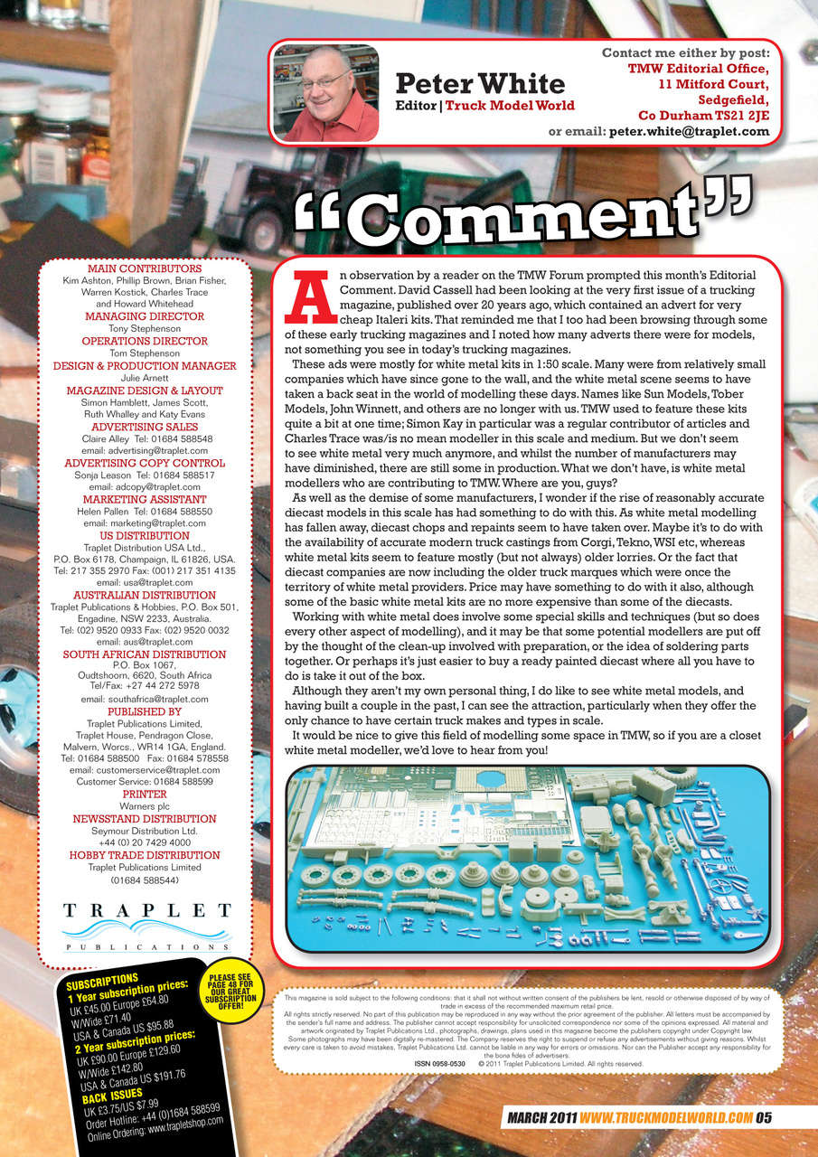 Model Car Truck Motorcycles World Preview Pages