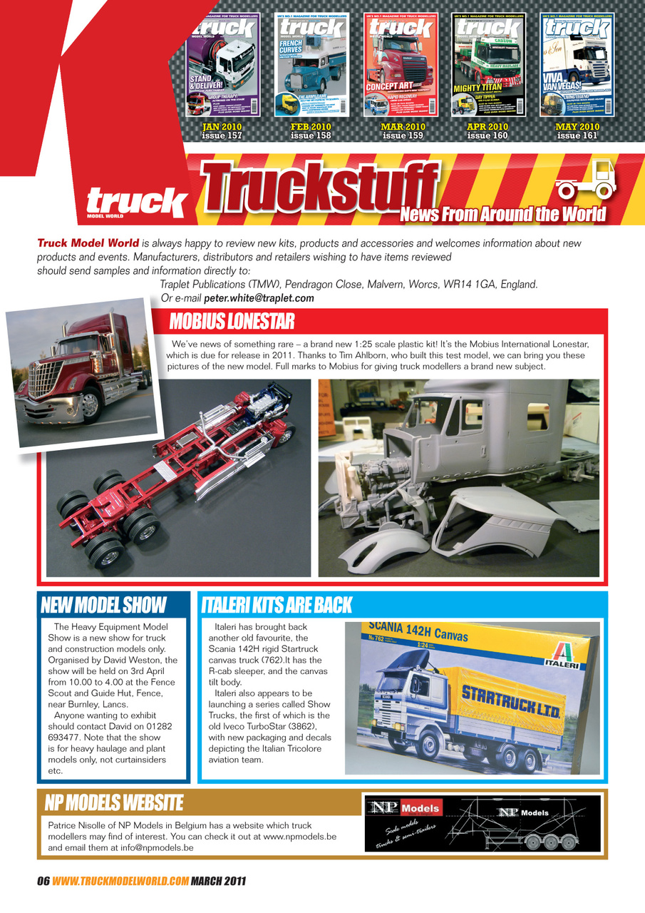 Model Car Truck Motorcycles World Preview Pages