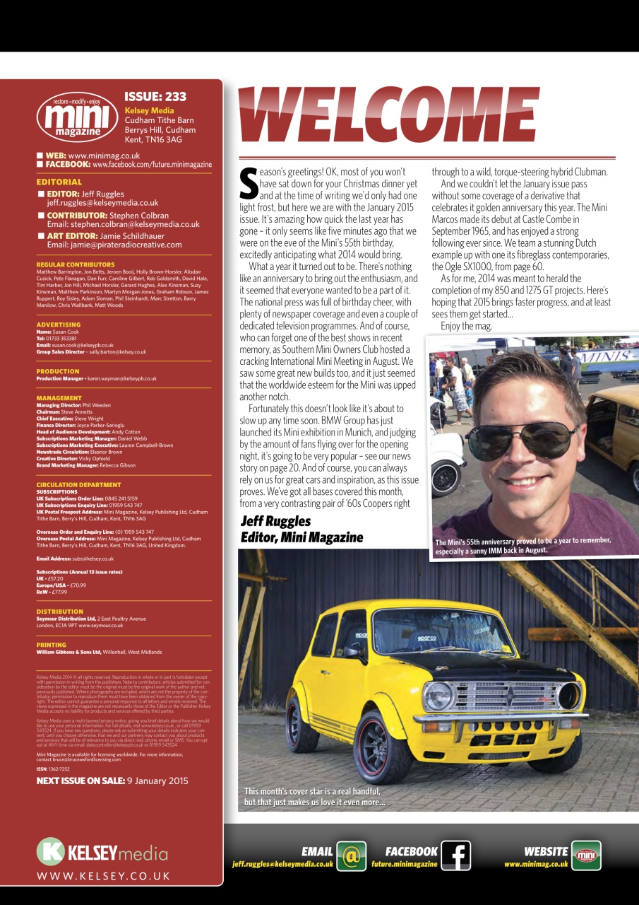 Mini Magazine Preview Pages