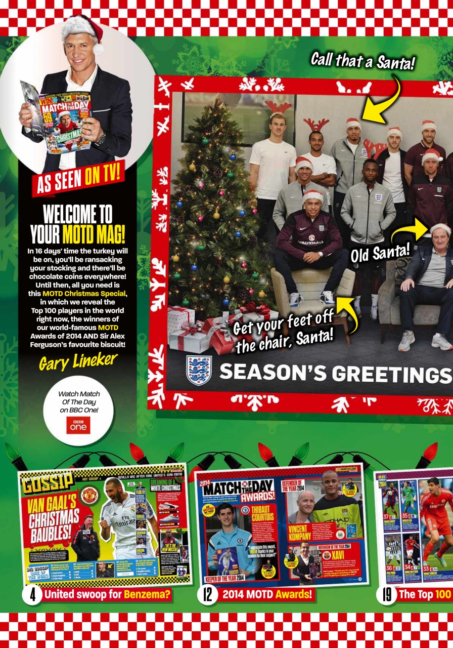 Match of the Day Preview Pages