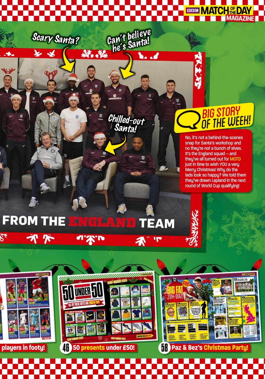 Match of the Day Preview Pages