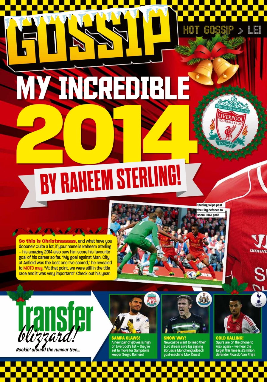Match of the Day Preview Pages