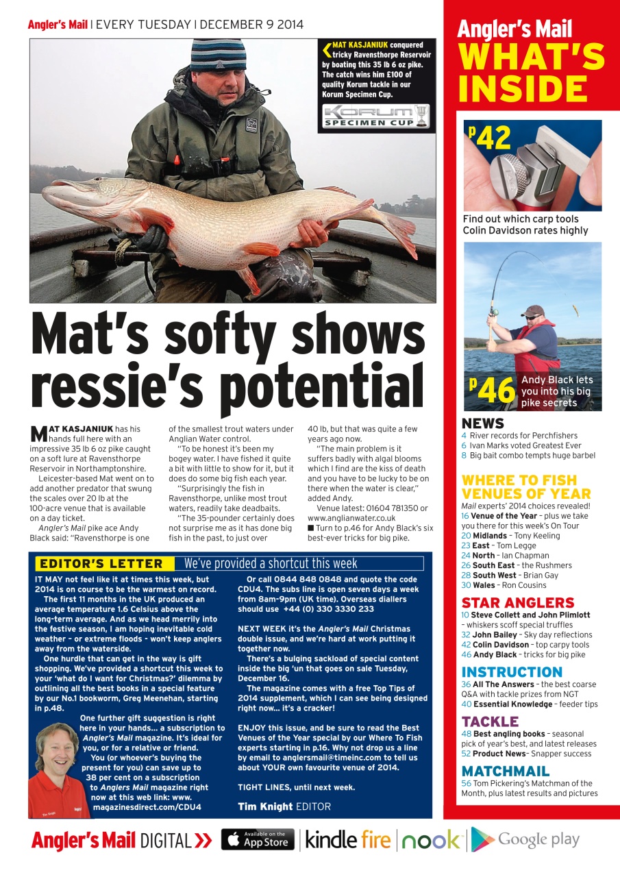 Anglers Mail Preview Pages