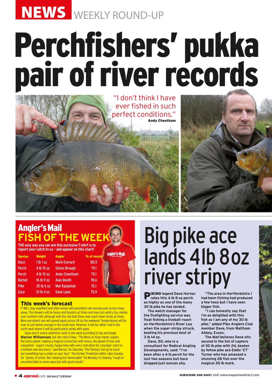 Anglers Mail Preview Pages