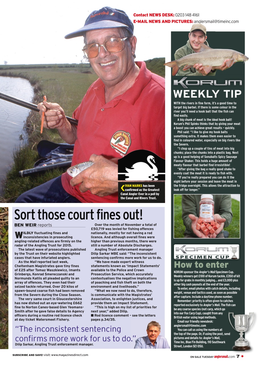 Anglers Mail Preview Pages