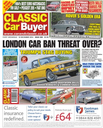 Classic Car Buyer issue 