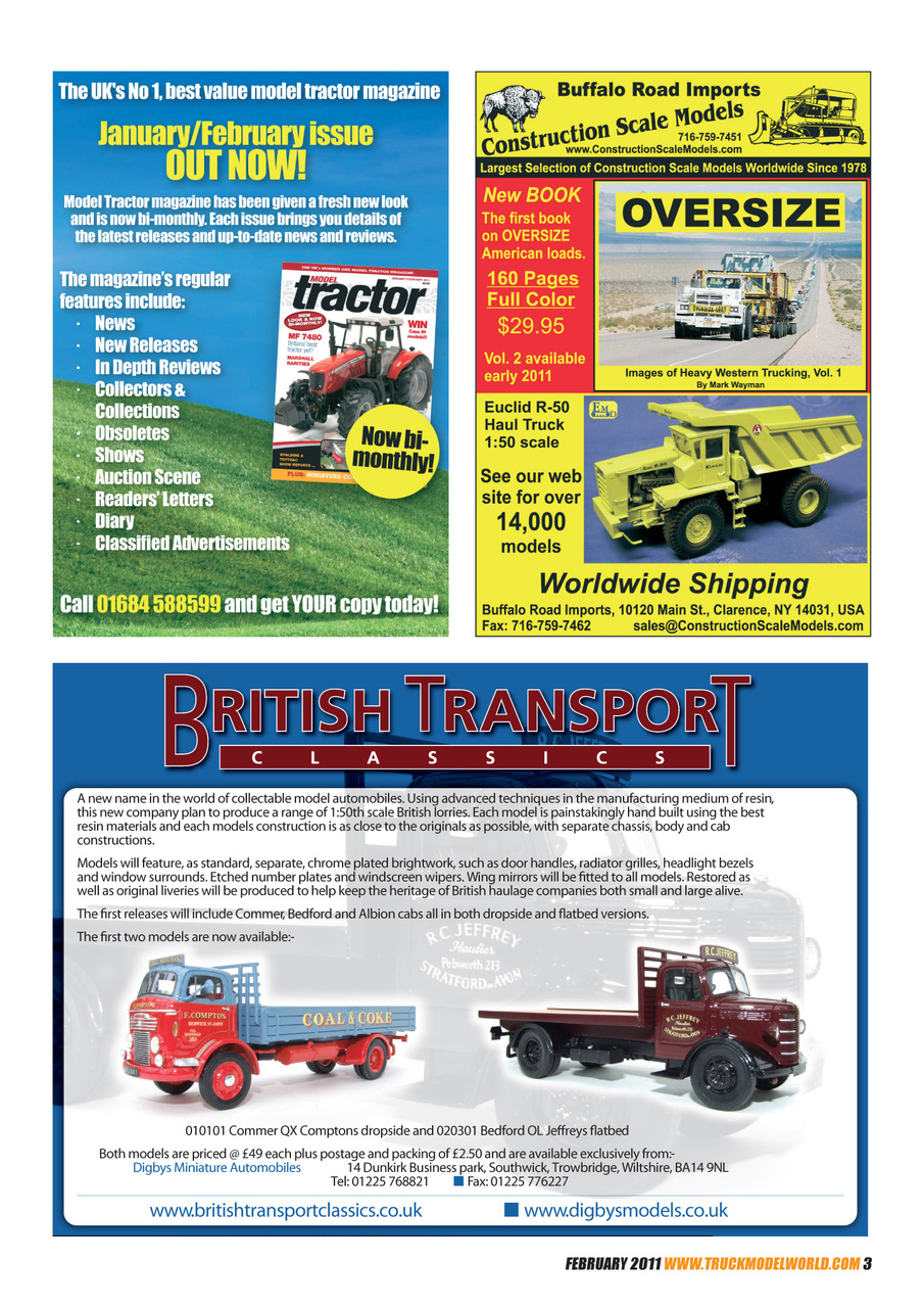 Model Car Truck Motorcycles World Preview Pages